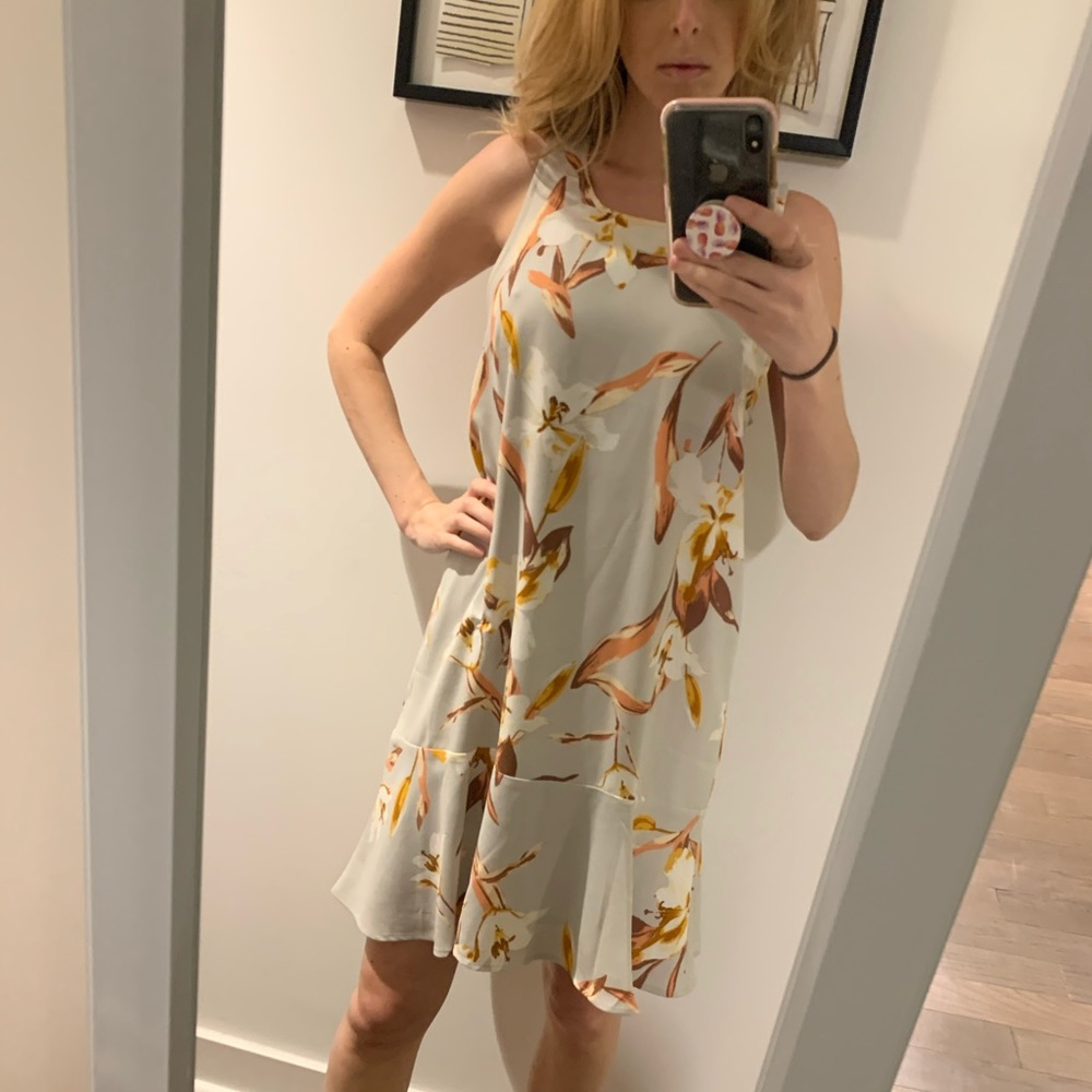 Nordstrom Leith racerback pattern dress